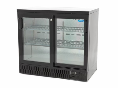 Hladilna vitrina z drsnimi vrati 214 lit.