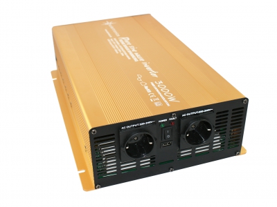 Pretvornik 24V / 3000/6000W čisti sinus