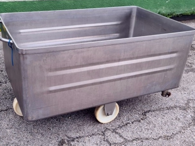 Voziček inox 500 lit.